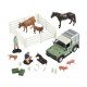 Set LAND ROVER avec veterinaire et animaux 43385 britains