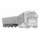 Remorque GS-Meppel porte-caisson grise VOLVO M2422-05 Marge Models 1/32