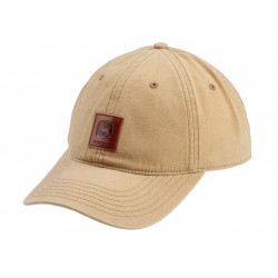 CASQUETTE JOHN DEERE beige écusson cuir MC13080619CB